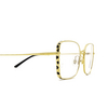 Gafas graduadas Cartier CT0310O 001 gold - Miniatura del producto 3/5