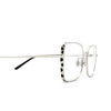Cartier CT0310O Eyeglasses 002 silver - product thumbnail 3/4