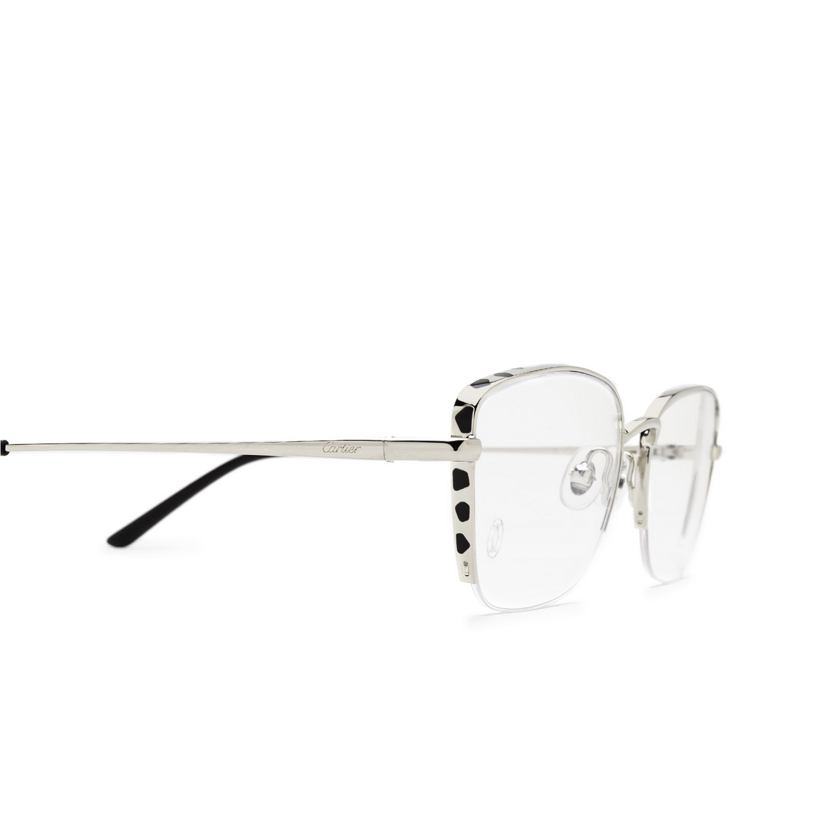 Cartier CT0311O Eyeglasses 002 Silver - 3/4