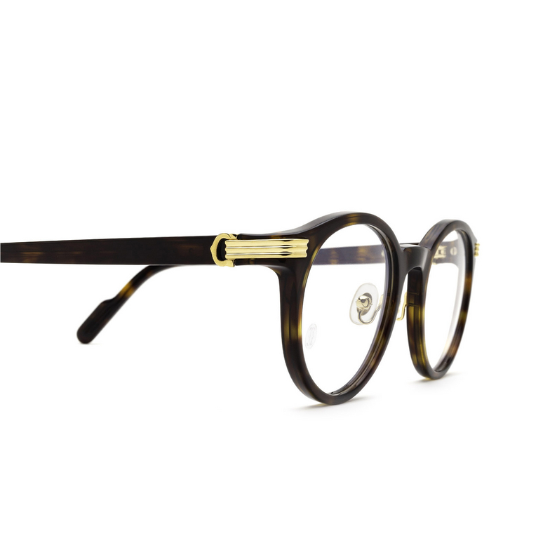 Cartier CT0312O Eyeglasses 002 havana - 3/4