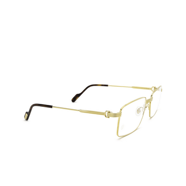 Cartier CT0314O Korrektionsbrillen 001 gold - Dreiviertelansicht