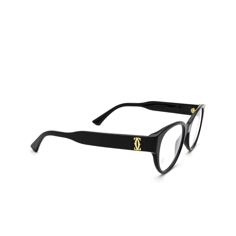 Cartier CT0315O Eyeglasses 001 black - 2/5