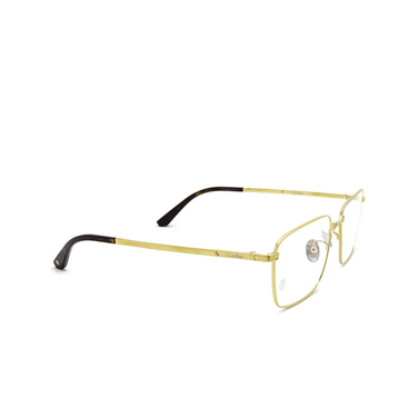 Cartier CT0320OA Korrektionsbrillen 001 gold - Dreiviertelansicht