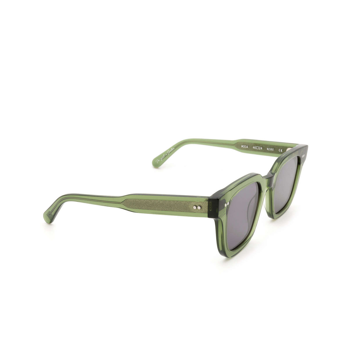 Chimi #004 Sunglasses KIWI Green - three-quarters view
