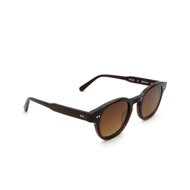 CHIMI 01 Sunglasses BROWN - three-quarters view