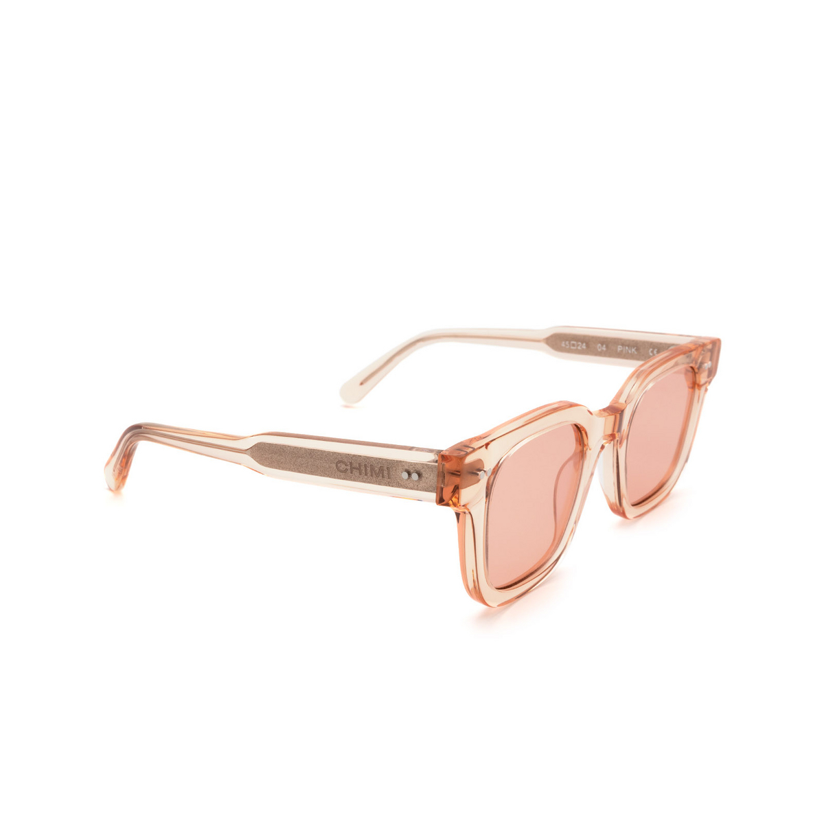 Chimi 04 Sunglasses PINK - three-quarters view