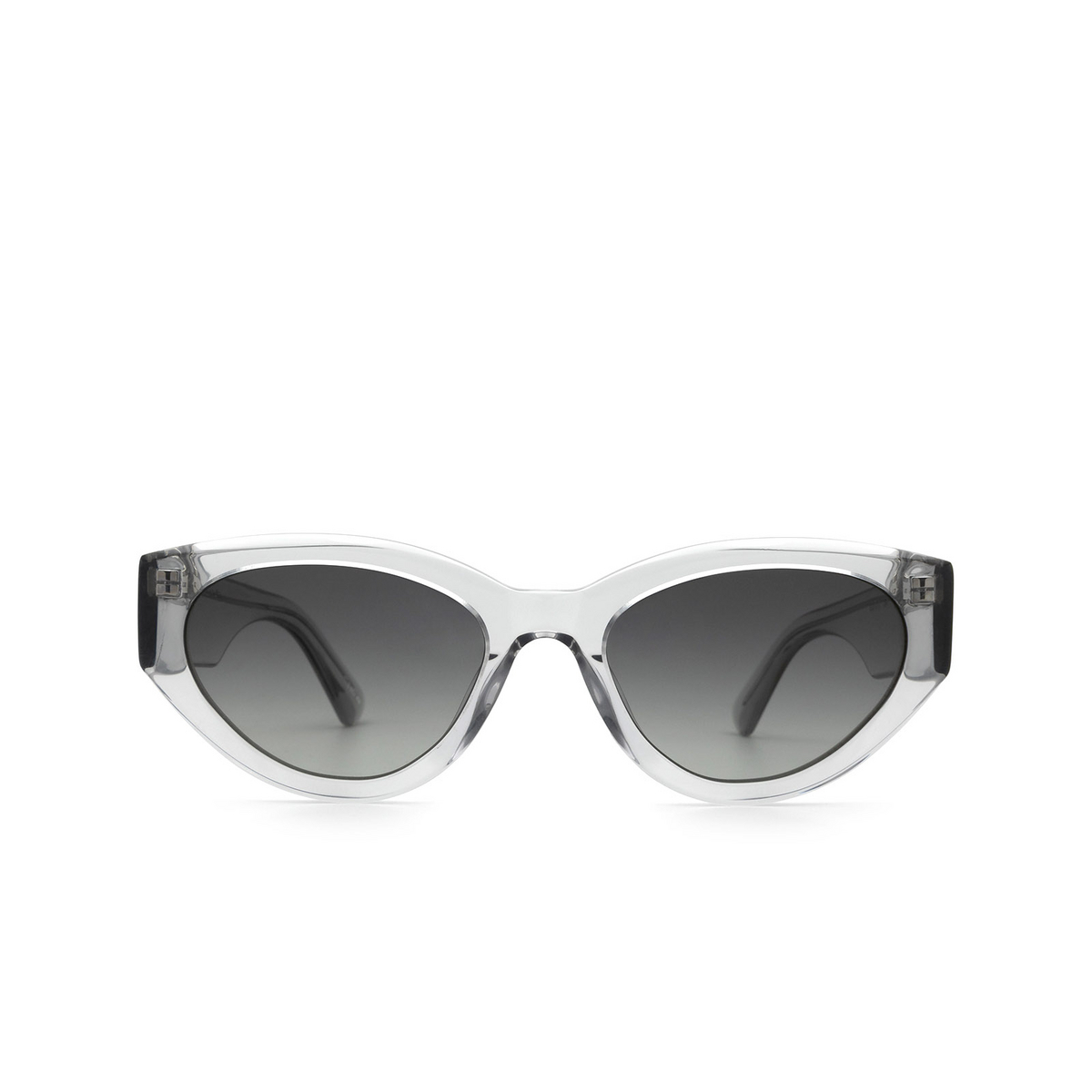 Chimi® Cat-eye Sunglasses: 06 color Grey - front view.