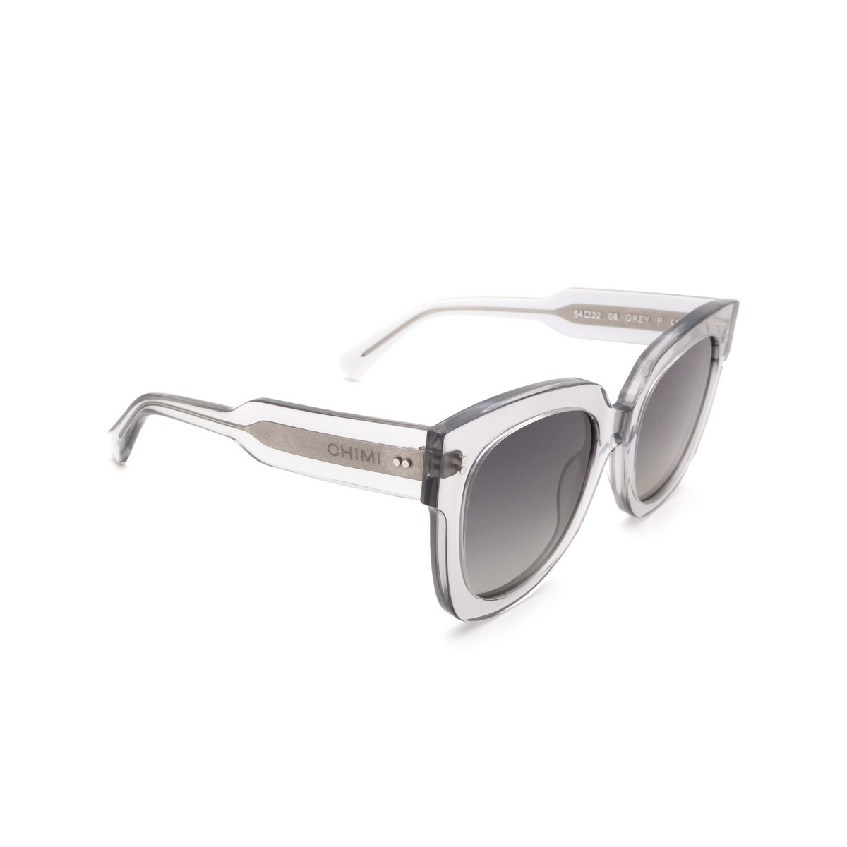 Chimi 08 Sunglasses GREY - three-quarters view