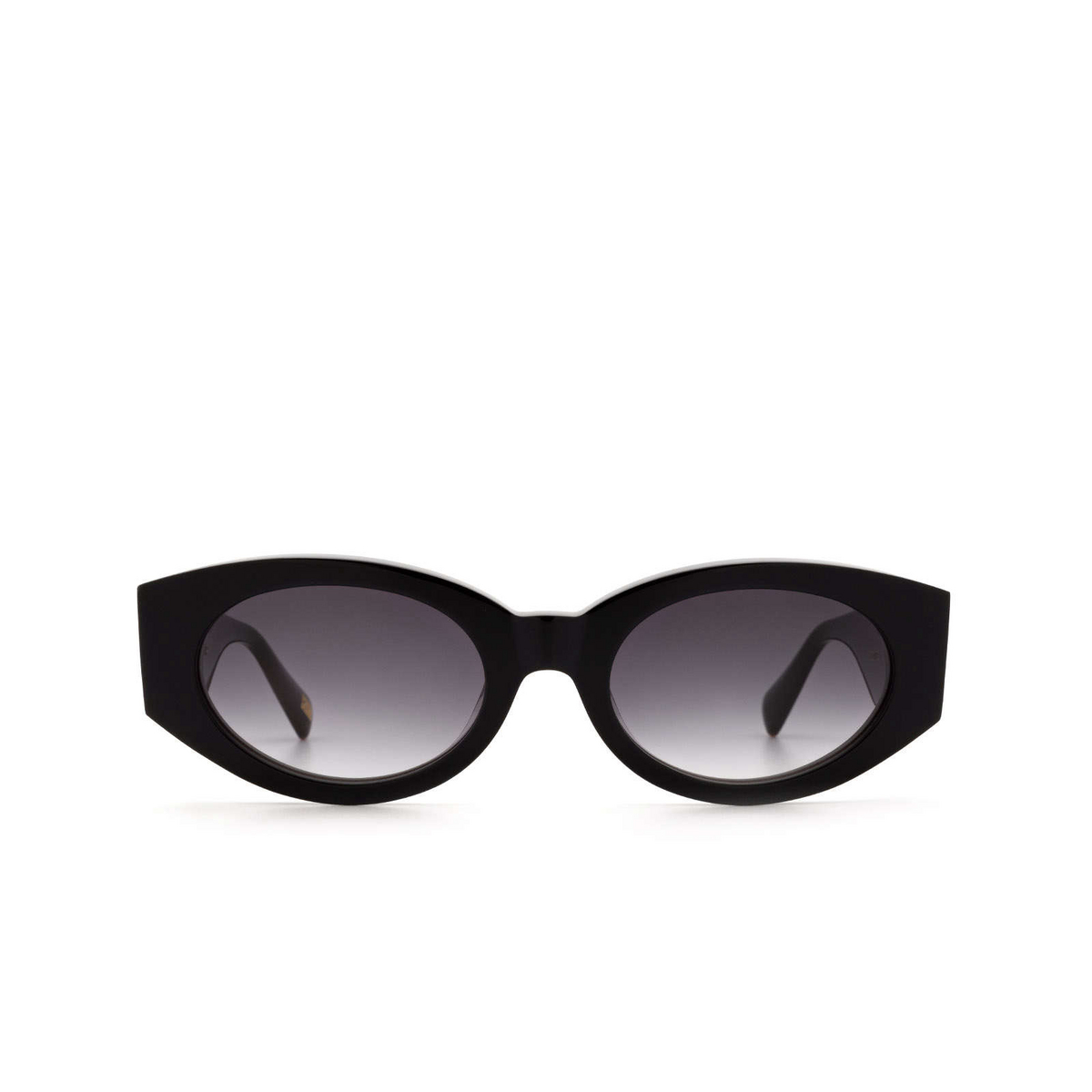 Chimi CRAFTMANSHIP ROUND Sunglasses Black - front view