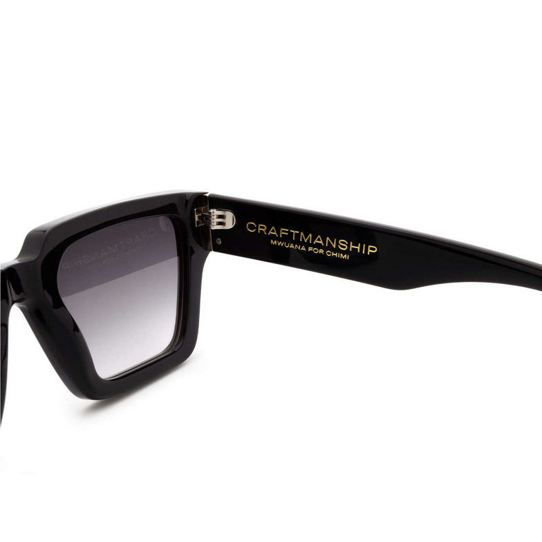 Chimi CRAFTMANSHIP SQUARE Sunglasses BLACK - 4/5
