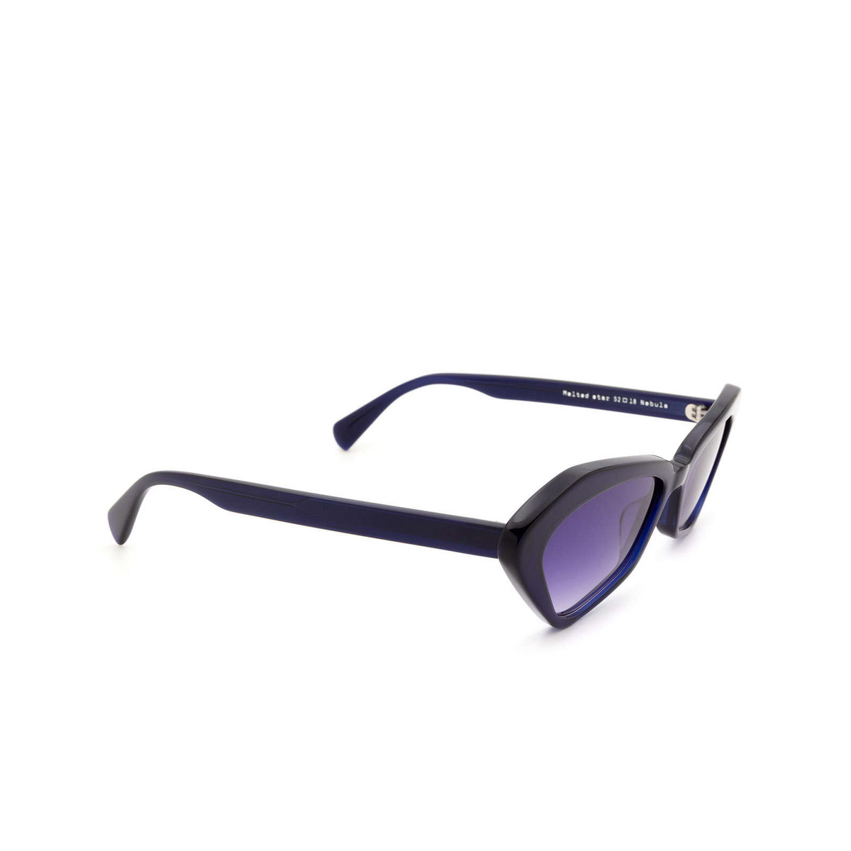 Chimi SPACE MELTED STAR Sunglasses NEBULA Blue - three-quarters view