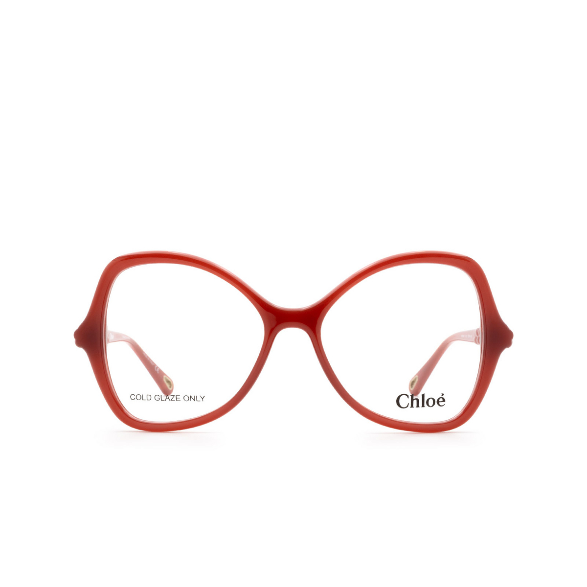 Chloé CH0004O butterfly Eyeglasses 002 Orange - front view