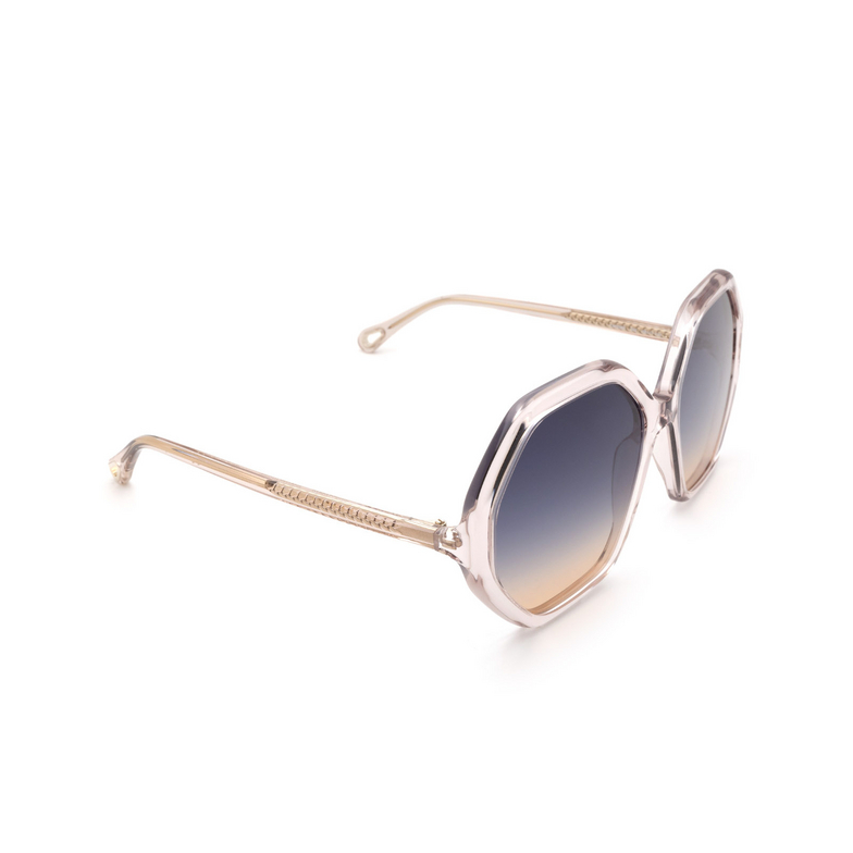 Chloé CH0008S irregular Sunglasses 002 pink - 2/4