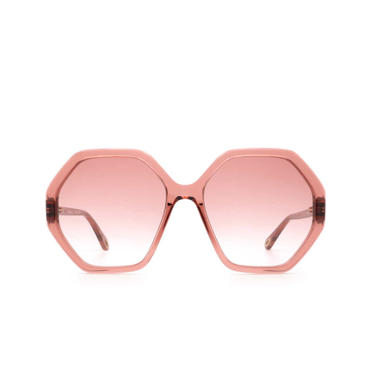Chloé CH0008S irregular Sunglasses 003 Pink - front view