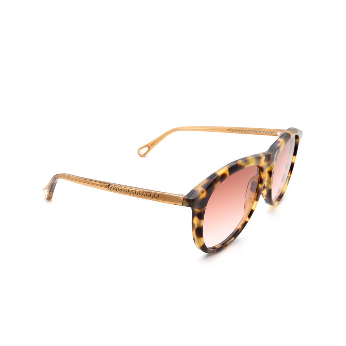 chloe tortoiseshell aviator sunglasses