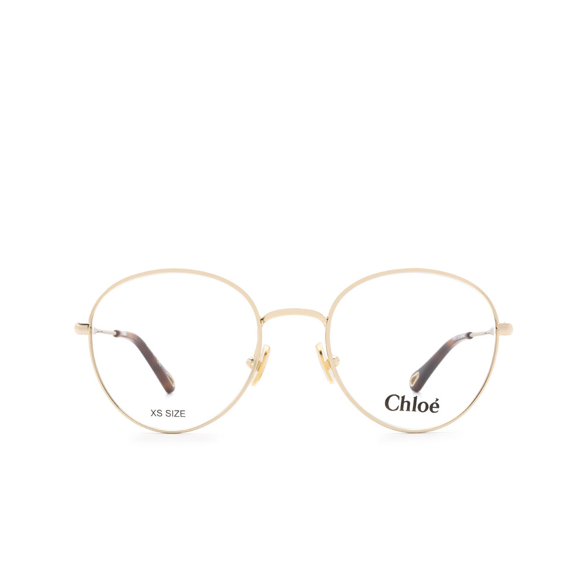Chloé CH0021O round Eyeglasses 001 Gold - front view