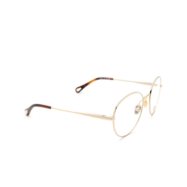 Chloé CH0021O Korrektionsbrillen 004 gold - Dreiviertelansicht