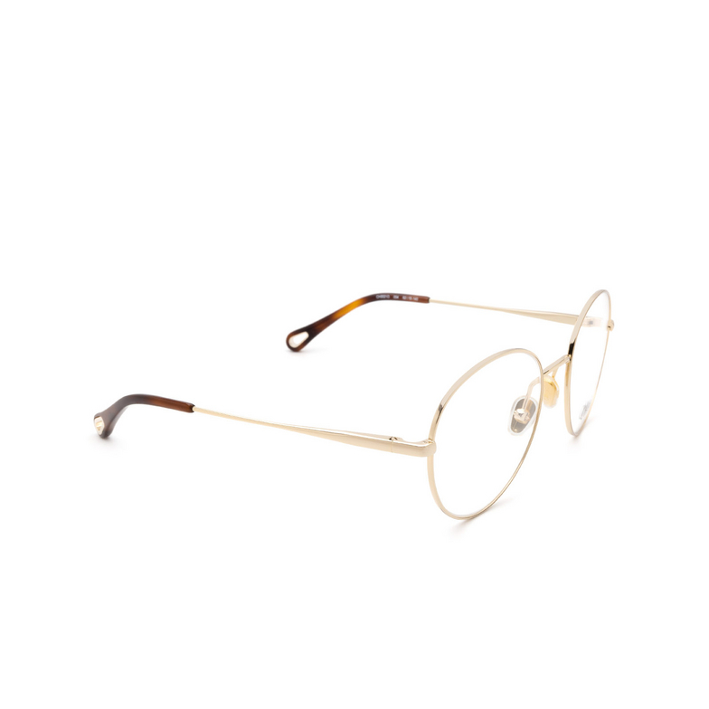 Chloé CH0021O round Eyeglasses 004 gold - 2/4
