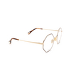 Chloé CH0022O round Eyeglasses 007 gold & havana  - product thumbnail 2/4