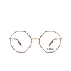 Chloé CH0022O round Eyeglasses 008 gold & havana - product thumbnail 1/4