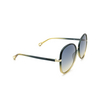 Chloé CH0030S butterfly Sunglasses 006 green - product thumbnail 2/5