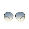 Chloé CH0030S butterfly Sunglasses 006 green - product thumbnail 1/5