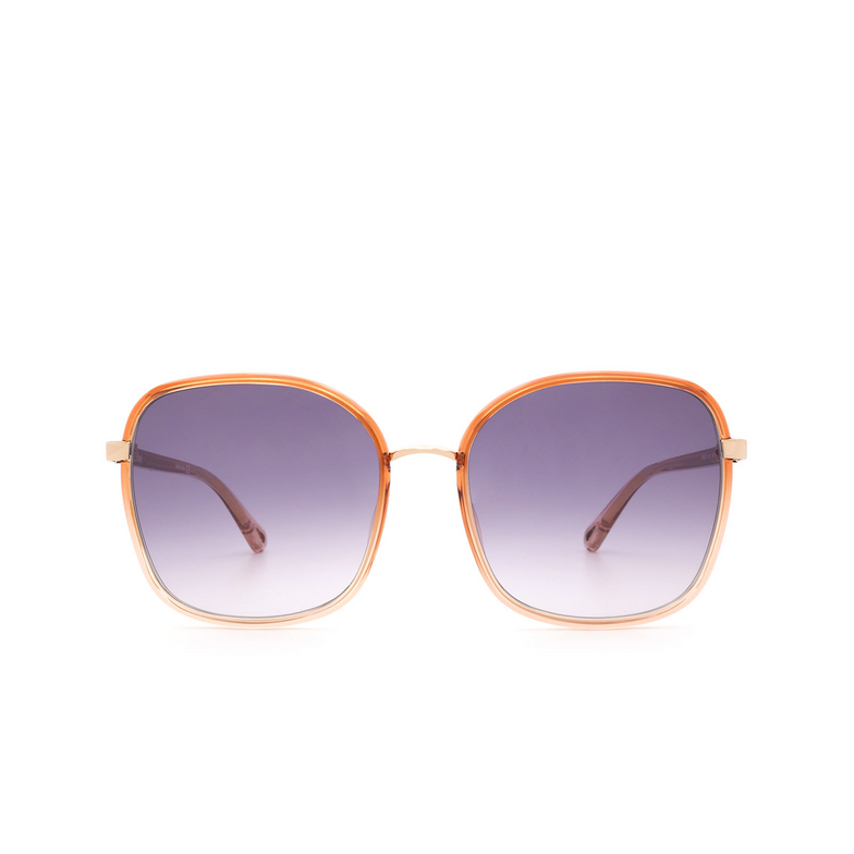 Chloé CH0031S rectangle Sunglasses 001 orange - 1/4