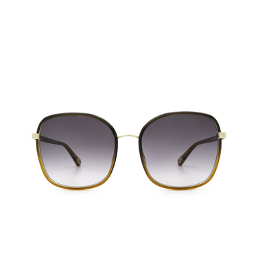 Chloé CH0031S rectangle Sunglasses 005 black - front view