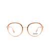 Chloé CH0033O Korrektionsbrillen 001 orange - Produkt-Miniaturansicht 1/4