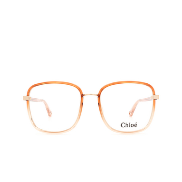 Occhiali da vista Chloé CH0034O rettangolari 001 orange - frontale