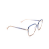 Chloé CH0034O rectangle Eyeglasses 002 blue - product thumbnail 2/4