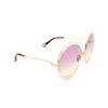 Chloé CH0045S round Sunglasses 002 gold - product thumbnail 2/4