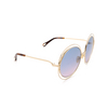 Chloé CH0045S round Sunglasses 006 gold - product thumbnail 2/4