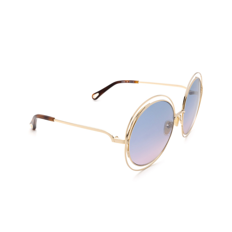 Chloé CH0045S round Sunglasses 006 gold - 2/4