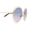 Chloé CH0045S round Sunglasses 006 gold - product thumbnail 3/4