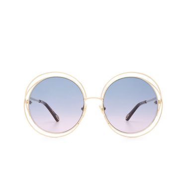 Chloé CH0045S round Sunglasses 006 gold - front view
