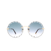 Chloé CH0047S round Sunglasses 002 gold - product thumbnail 1/4