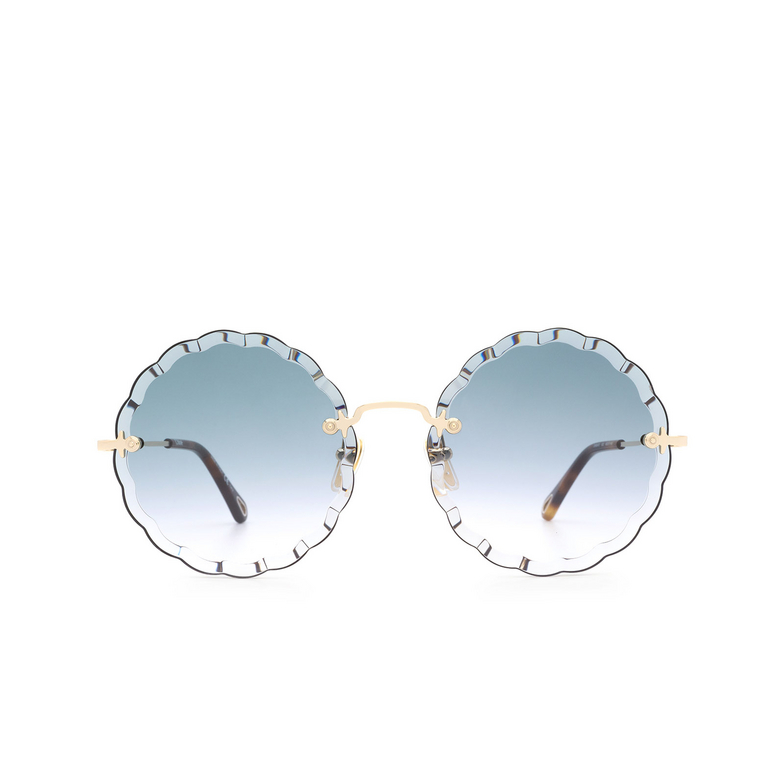 Chloé CH0047S round Sunglasses 002 gold - 1/4