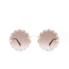 Chloé CH0047S round Sunglasses 004 gold - product thumbnail 1/4