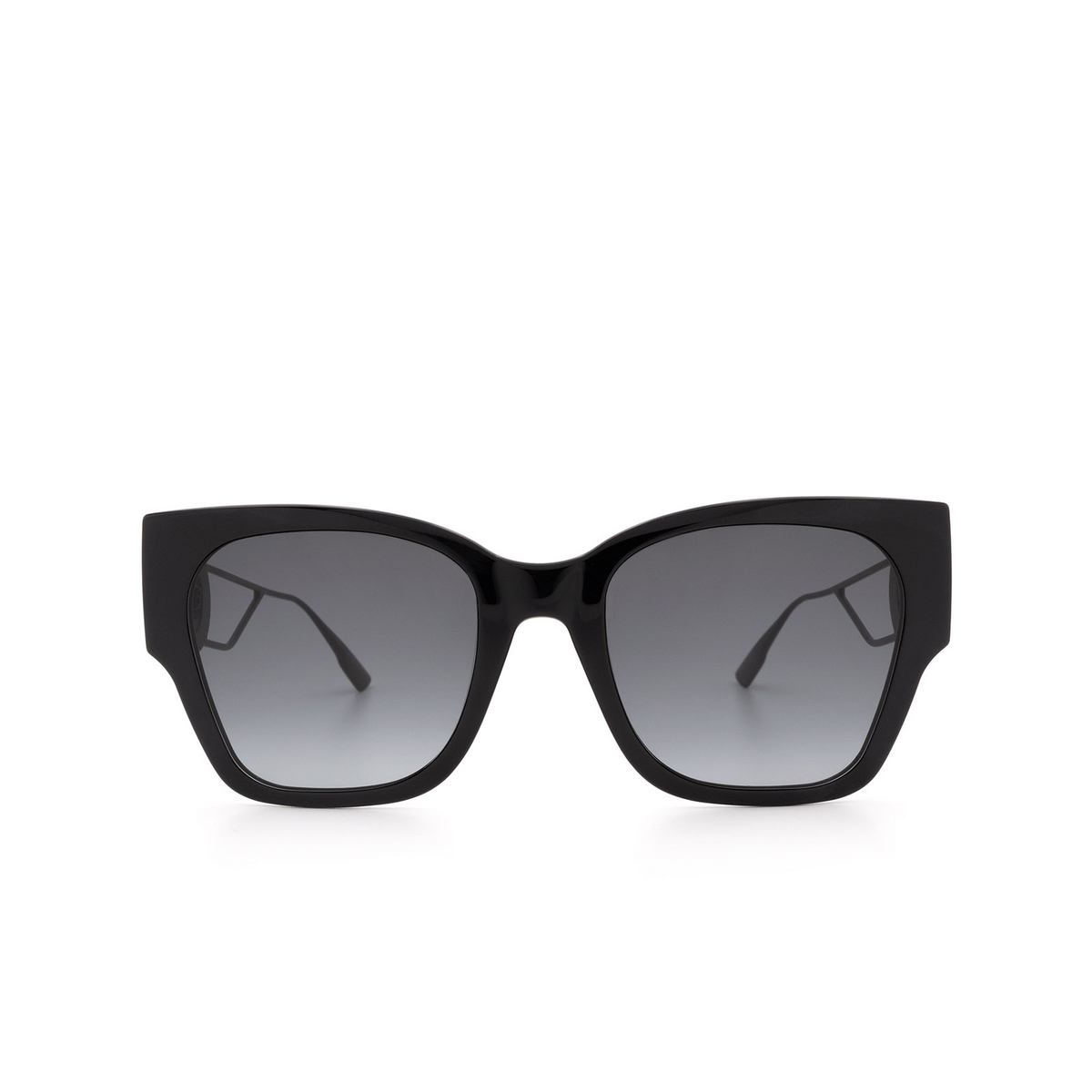 Dior® Square Sunglasses: 30MONTAIGNE1 color Black 807/1I - front view.