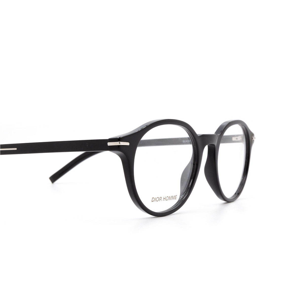 Dior® Round Eyeglasses: BLACKTIE264 color Black 807 - product thumbnail 3/3.