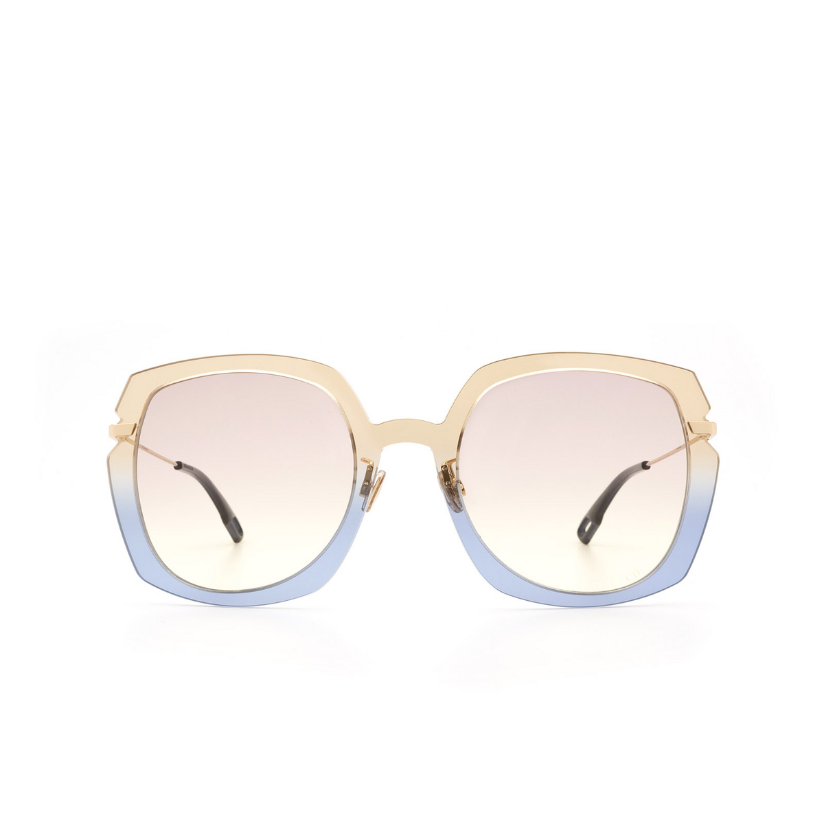 Dior DIORATTITUDE1 Sunglasses 3LG/VC BROWN BLUE - front view