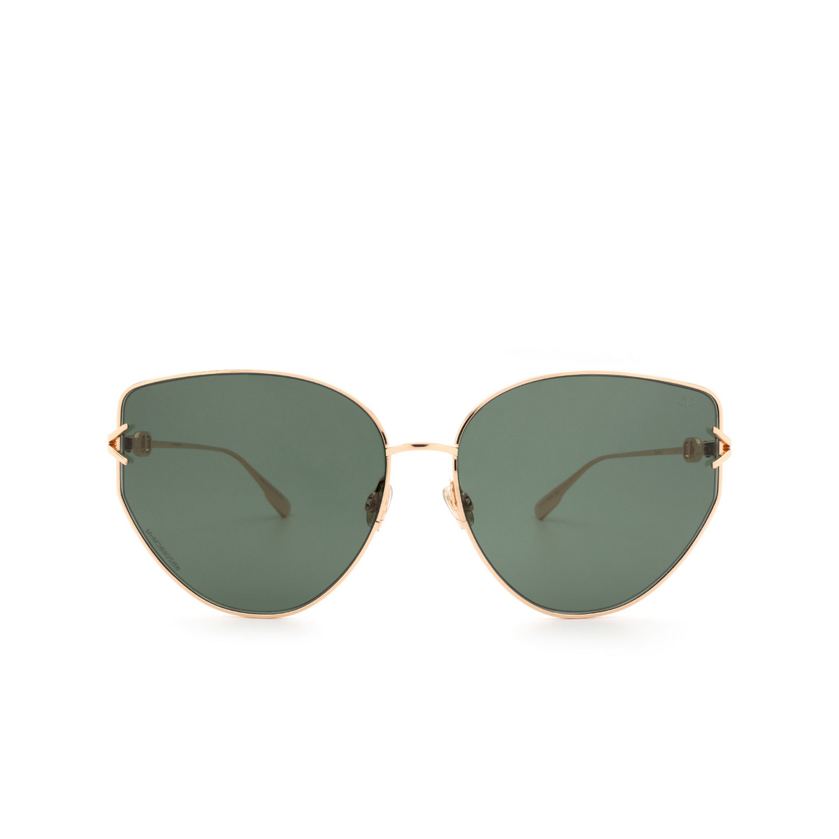Dior® Butterfly Sunglasses: DIORGIPSY1 color Gold Copper DDB/O7 - front view.