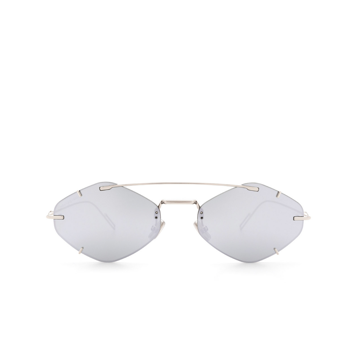 Dior® Irregular Sunglasses: Diorinclusion color Silver 010/OT - front view.