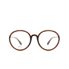 Dior® Round Eyeglasses: DIORSOSTELLAIREO2 color Brown 2LF - product thumbnail 1/3.