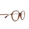 Dior® Round Eyeglasses: DIORSOSTELLAIREO2 color Brown 2LF - product thumbnail 3/3.