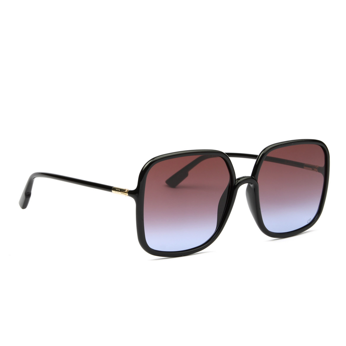 Dior SOSTELLAIRE1 Sunglasses 807/YB BLACK - three-quarters view