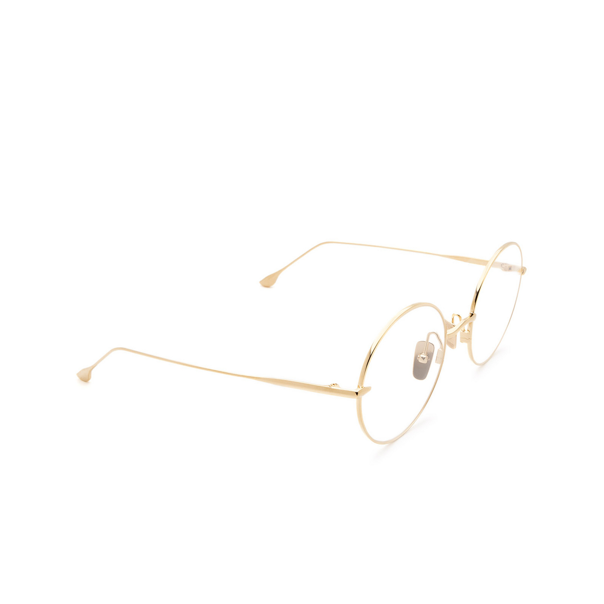 Dita® Round Eyeglasses: Believer DTX506-52-01-Z color Gold Gld - 2/3.