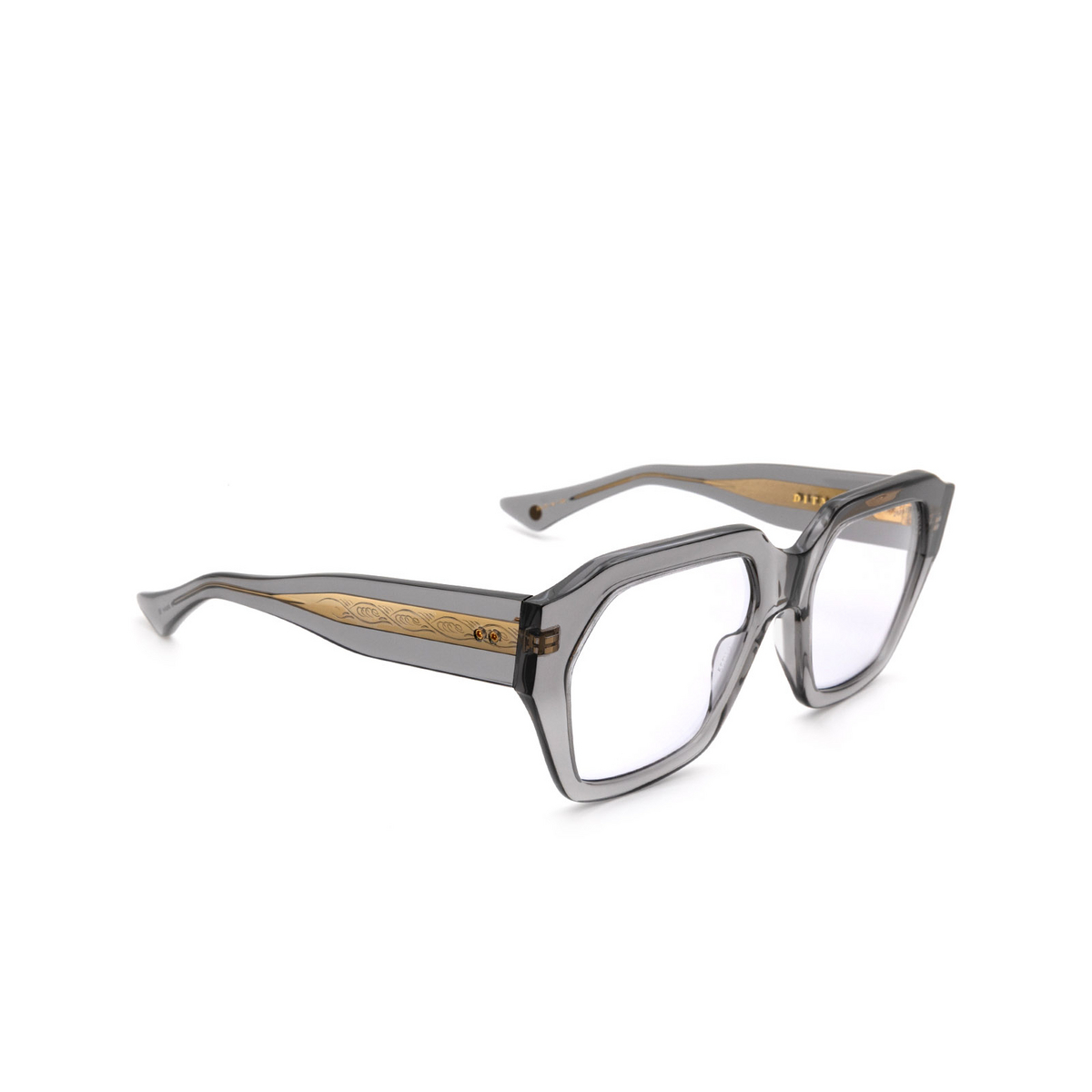 Dita TETRAMAKER Sunglasses GRY-GLD Grey Gold - three-quarters view