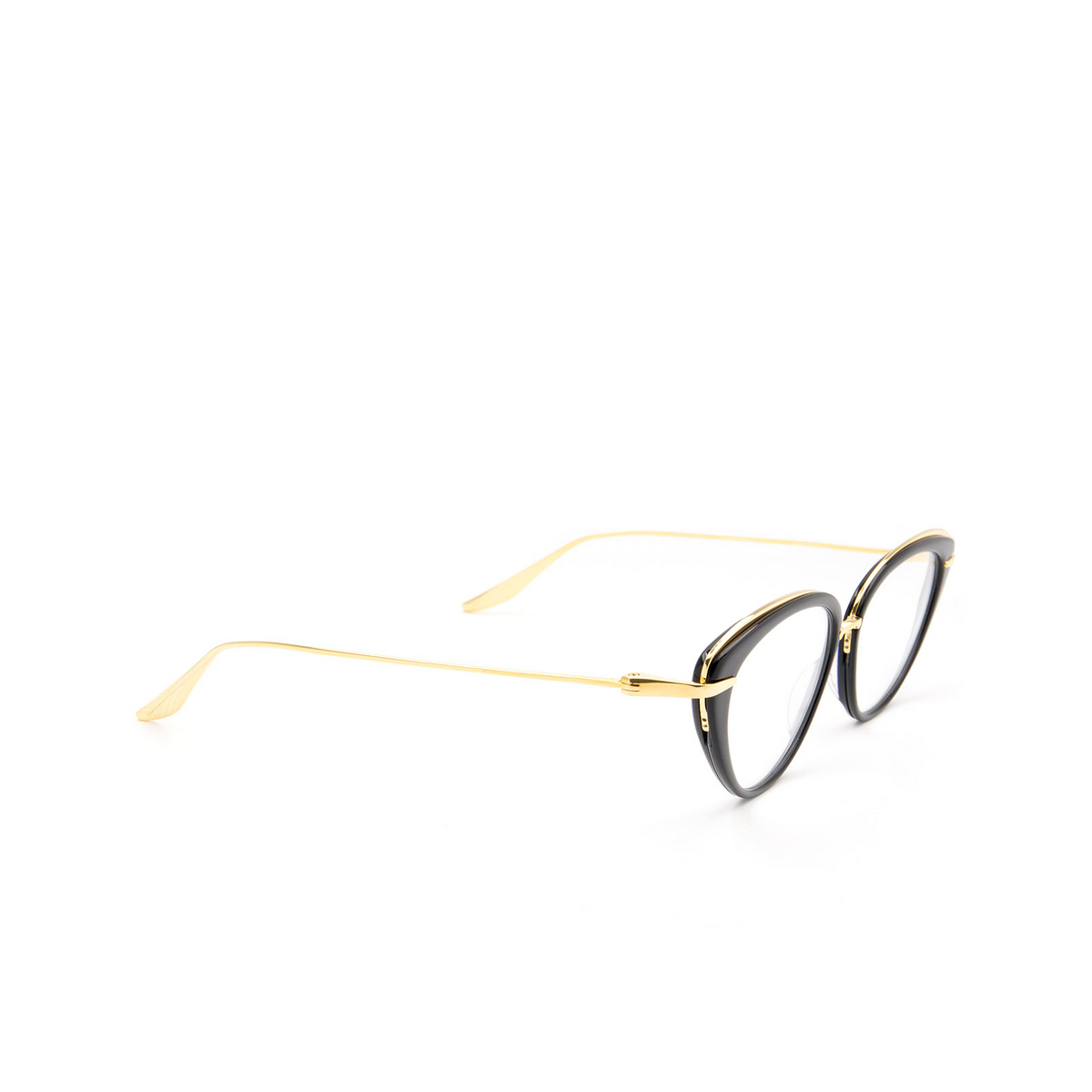 Dita DTX517 Eyeglasses BLK-GLD - three-quarters view